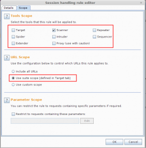 Burp Session Handling Rule Step 3
