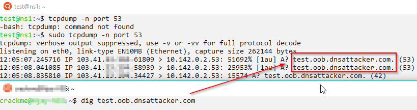 DNS Server Setup Test